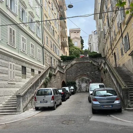 Scalinata Del Teatro Rossetti Confort Parcheggio Апартаменты